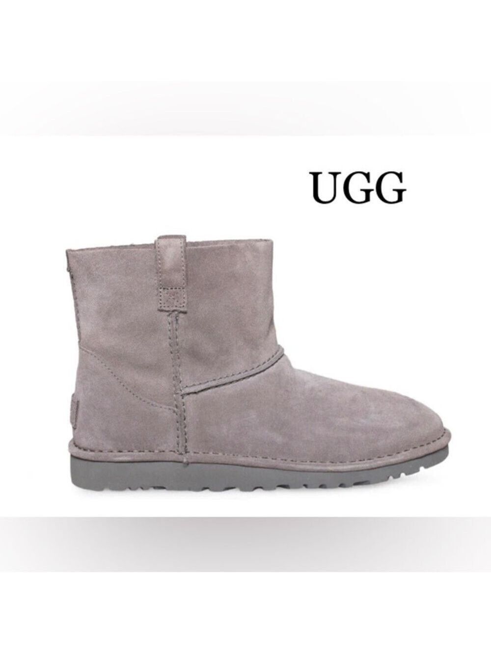🔥NWOT🔥 UGG CLASSIC UNLINED MINI CHARCOAL BOOTS W6